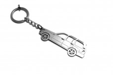 Keychain Lexus LX II 470 1998-2007 - (type STEEL)
